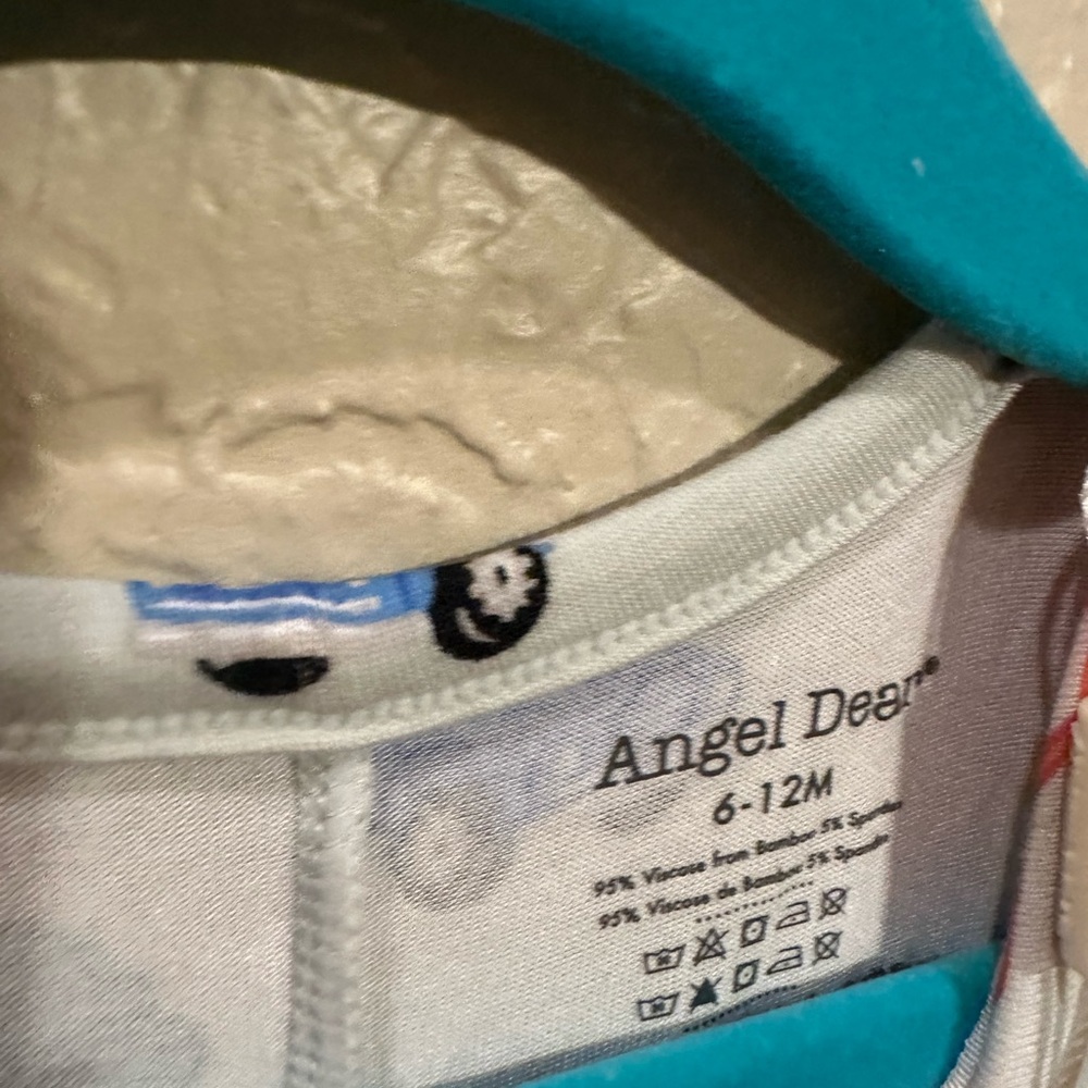 💜$20 FLASH SALE💜 Angel Dear Farm Trucks Viscose Bamboo Shortie  NWT 6-12M - Picture 3 of 3